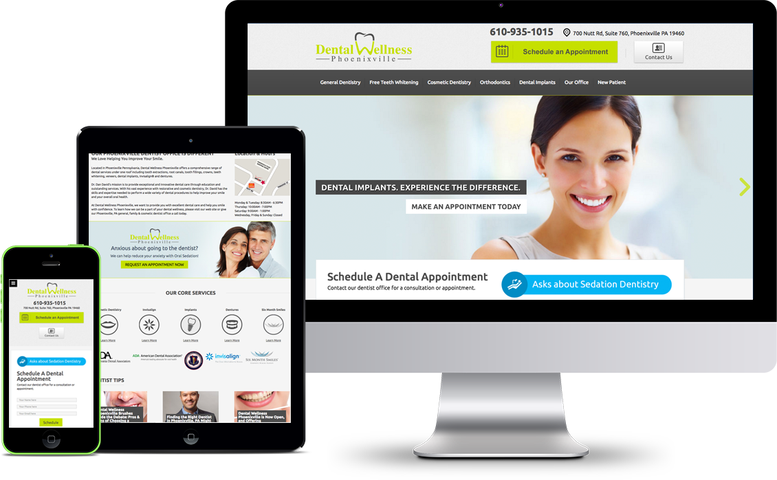 Dentist Web Design
